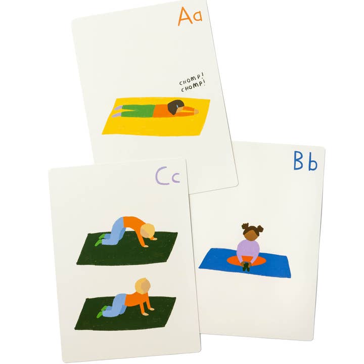 The Strong Learner - Wholesale Learning Cards - Kids & Baby - Alphabet Yoga Cards2