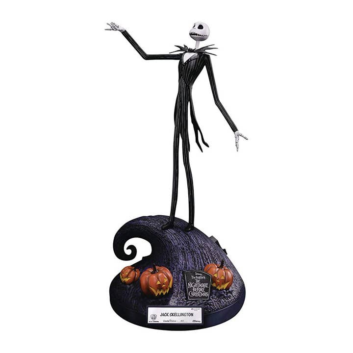 The Nightmare Before Christmas Master Craft Jack Skellington Table Top Statue for wholesale by LM Treasures