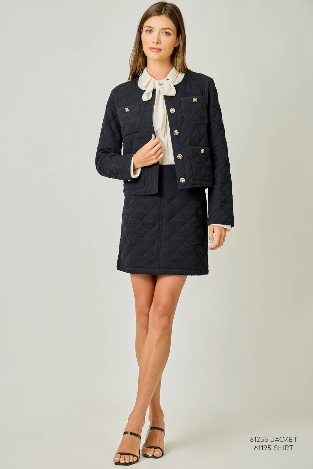 Mystree - Vendita all'ingrosso Gonna - Donna - 61256 Gonna Mini Trapuntata8