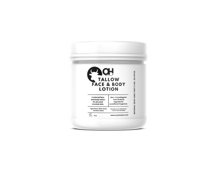 Nyche Hair LLC – wholesale Body cream/lotion – Tallow and Manuka Honey Moisturizing Face, Beard, and Body Lotions1