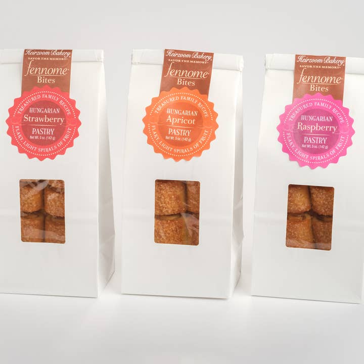 Heirzoom Bakery – wholesale Kakor – Fennome ungerska bakverk Bites - Jordgubb
