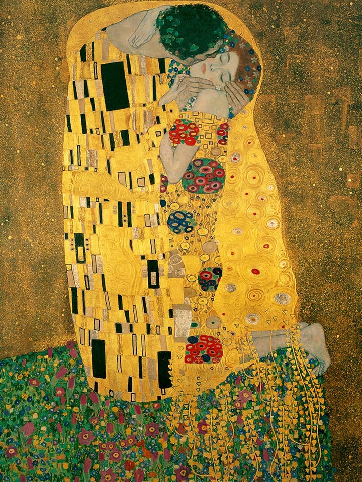 Gustav Klimt Greetings Card 14x14cm for wholesale by On The Wall Art Ltd
