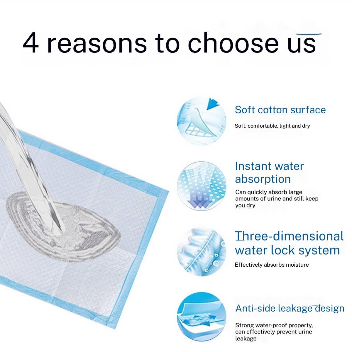 PAWPAWwholesale - Wholesale Pet Pee Pad - Dog - Dog Training Pee Pads Leakproof Odor Control Mat_CWMM61002