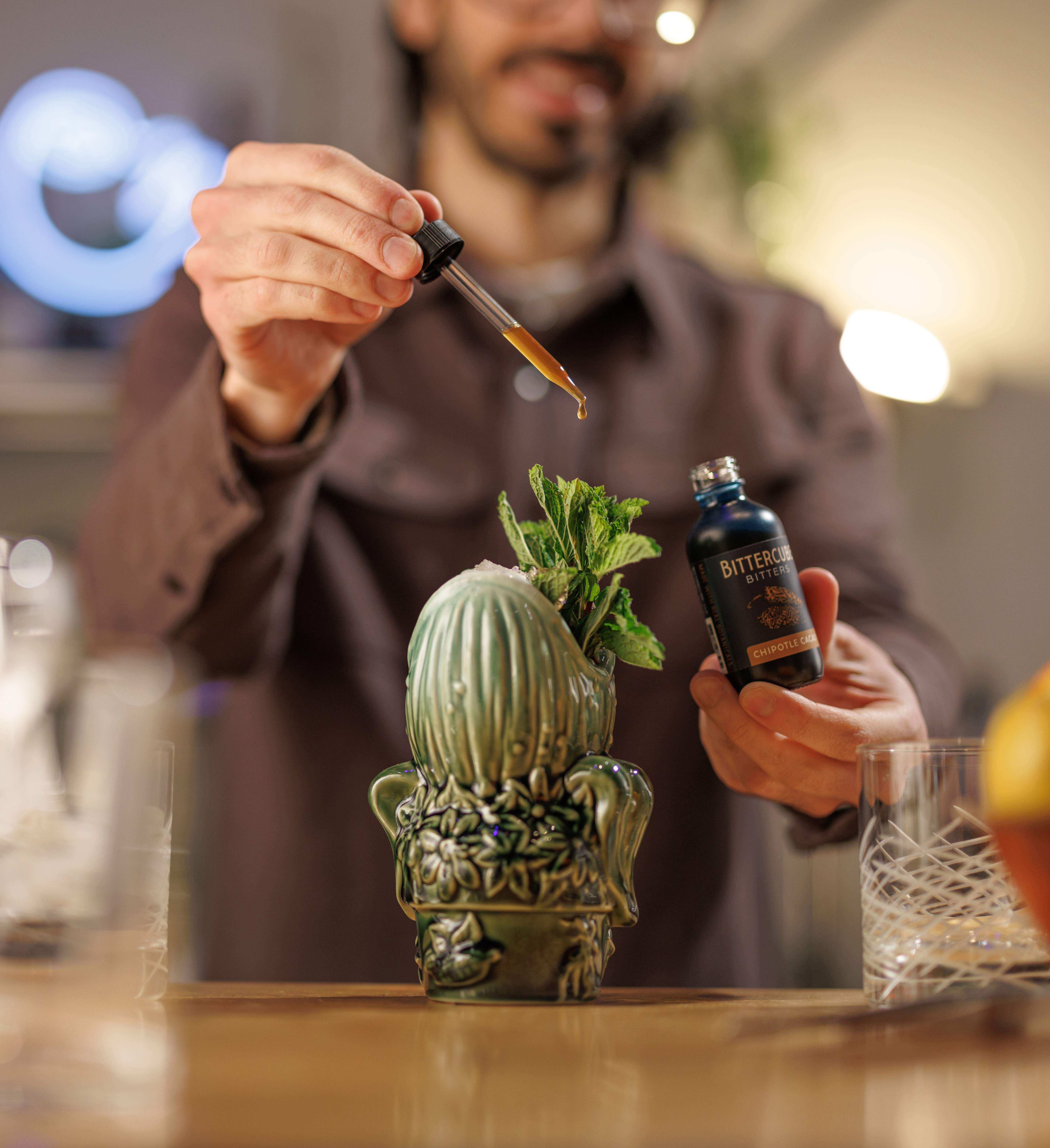 Bittercube - Wholesale Cocktail/Liquor Glass - The Frankenplant Tiki Mug1