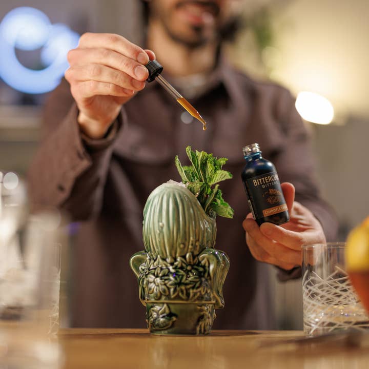 Bittercube - Wholesale Cocktail/Liquor Glass - The Frankenplant Tiki Mug1