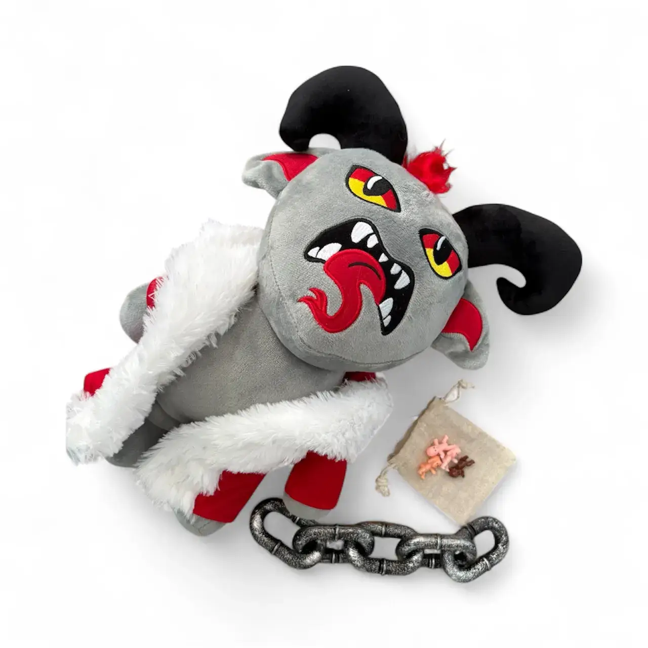 Cryptid Comforts - Wholesale Pet Plush Toy - Dog - Krampus Plushy1