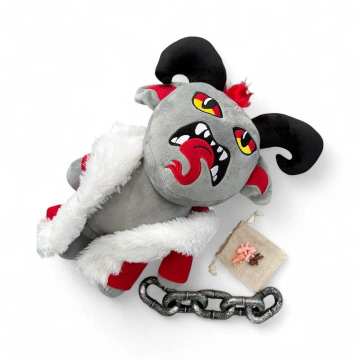 Cryptid Comforts - Wholesale Pet Plush Toy - Dog - Krampus Plushy1