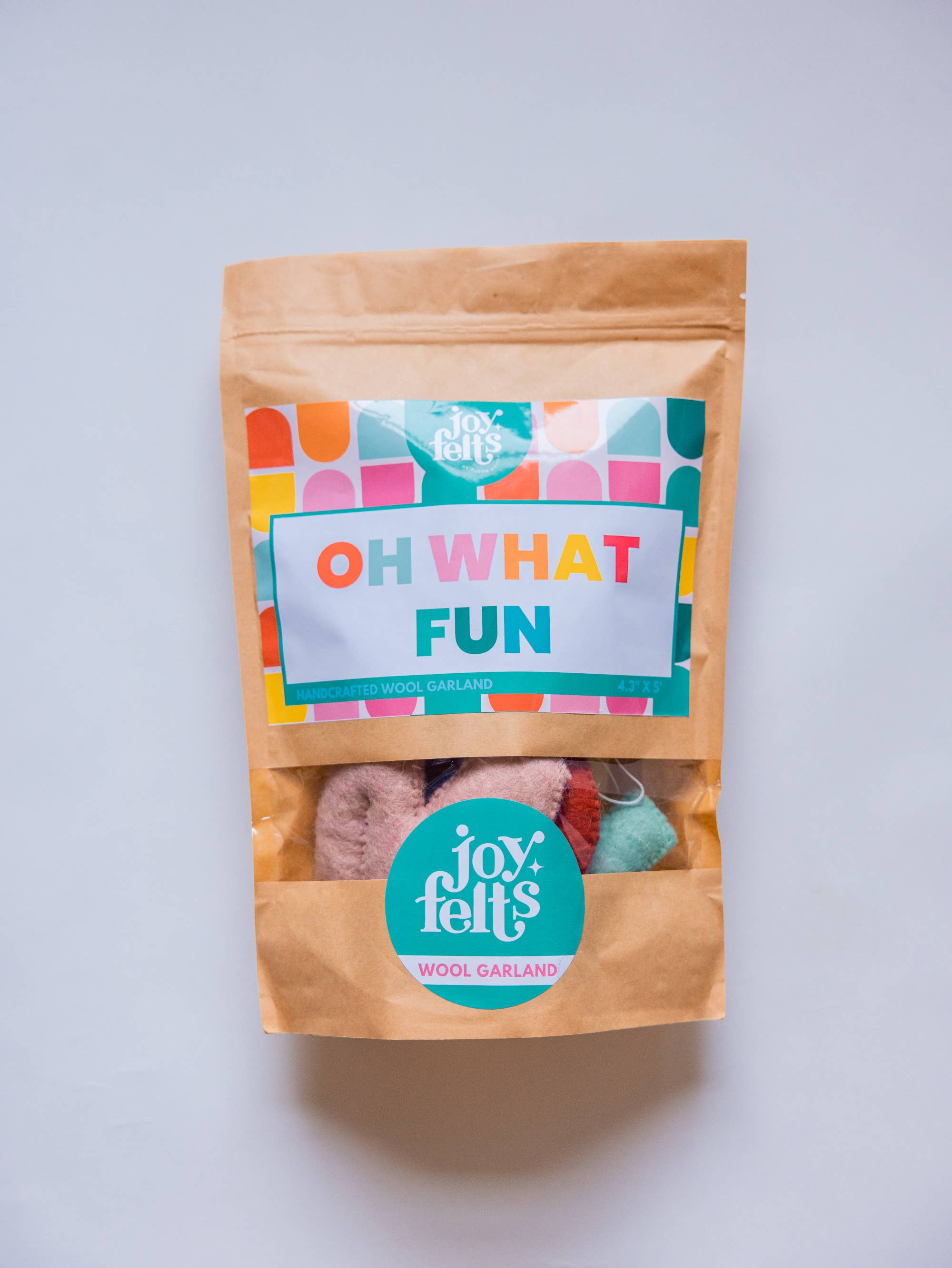 Joy Felts - Vente Fanion/guirlande - Guirlande de lettres Oh What Fun, grande taille2