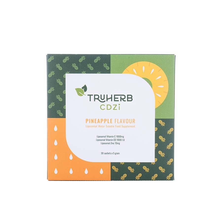 Napiers - Wholesale Oral Supplement/Vitamin - Tru- Herb CDZi 30 (Liposomal Vitamin C, D & Zinc) 30 Sachets