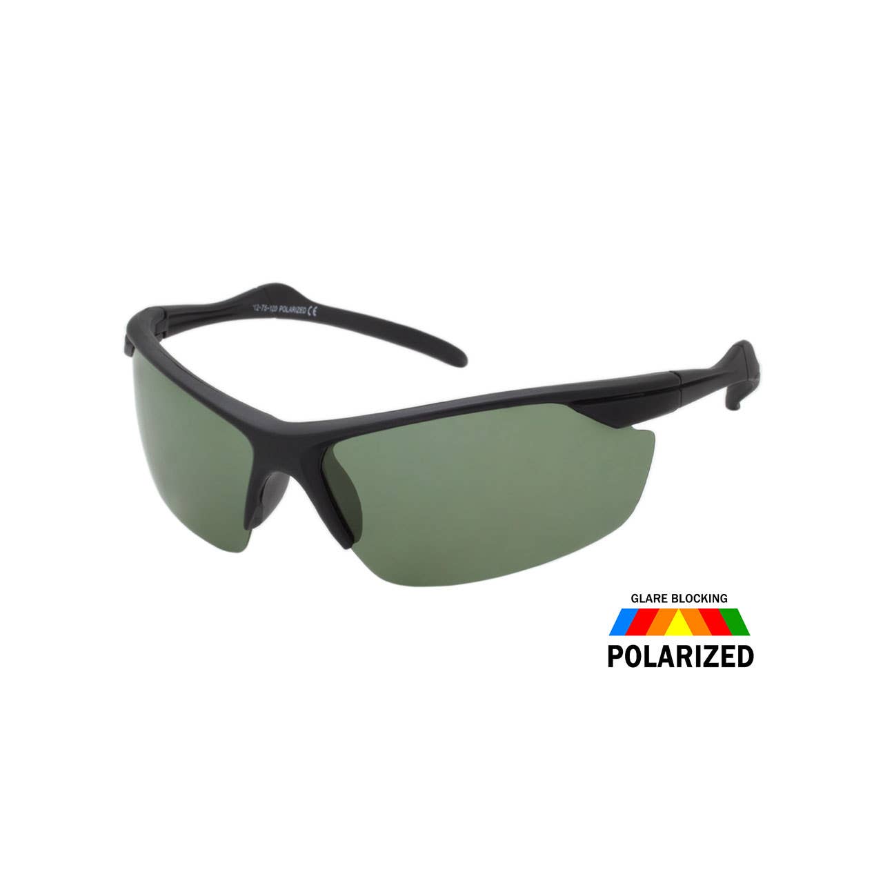 Shark Eyes, Inc - Wholesale Sunglasses - Men's - Polarized Mens Sunglasses Sport Wrap Style New Active Glass4