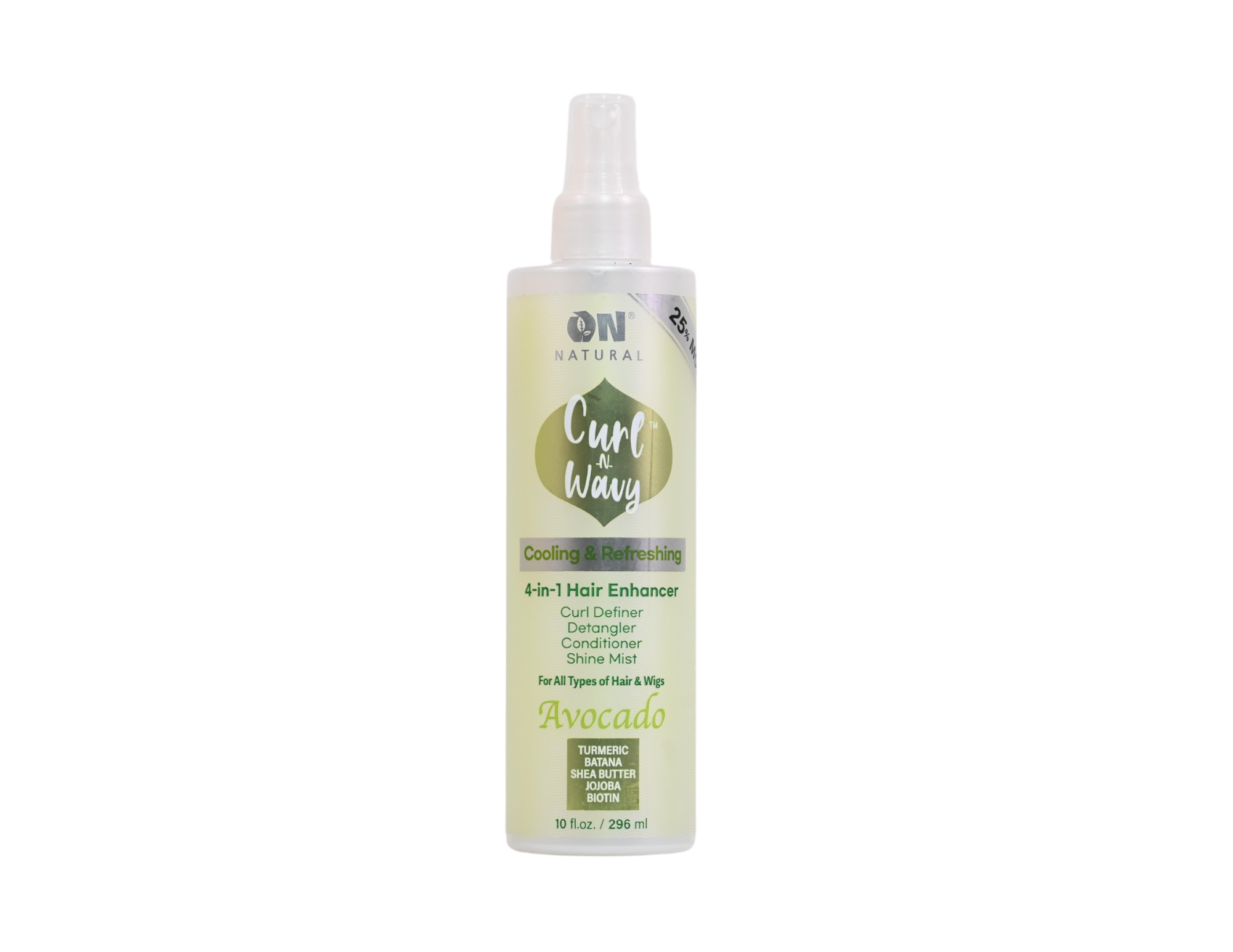 ON Natural USA - Wholesale Hair Leave-In Conditioner - Curl-N-Wavy 4-in-1 Hair Enhancer [Avocado]0
