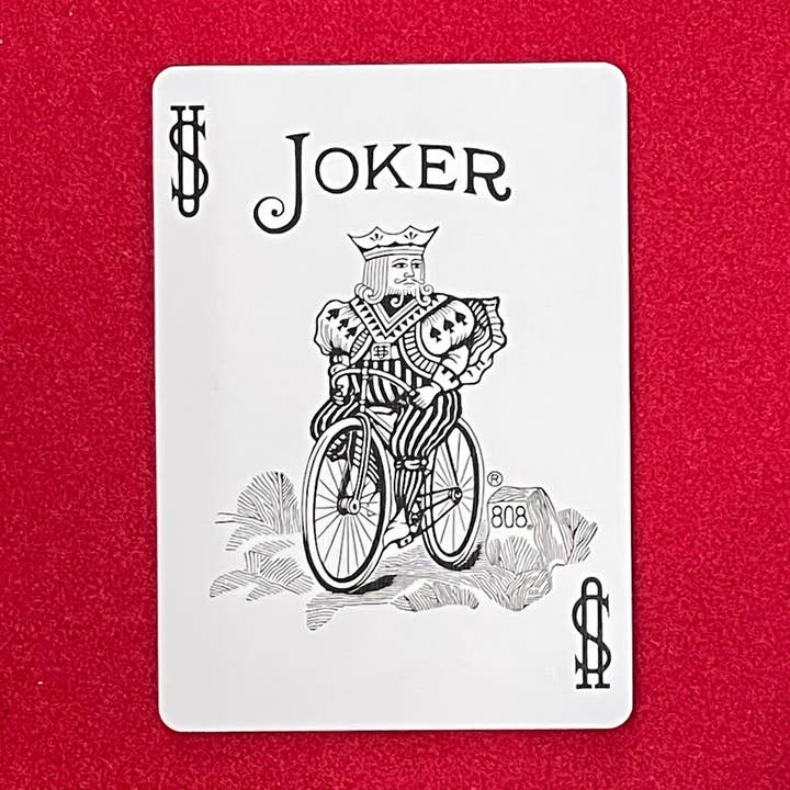 Ted's Sterling Magic - Wholesale Playing Cards - TSM Bicycle Black and White Joker Deck