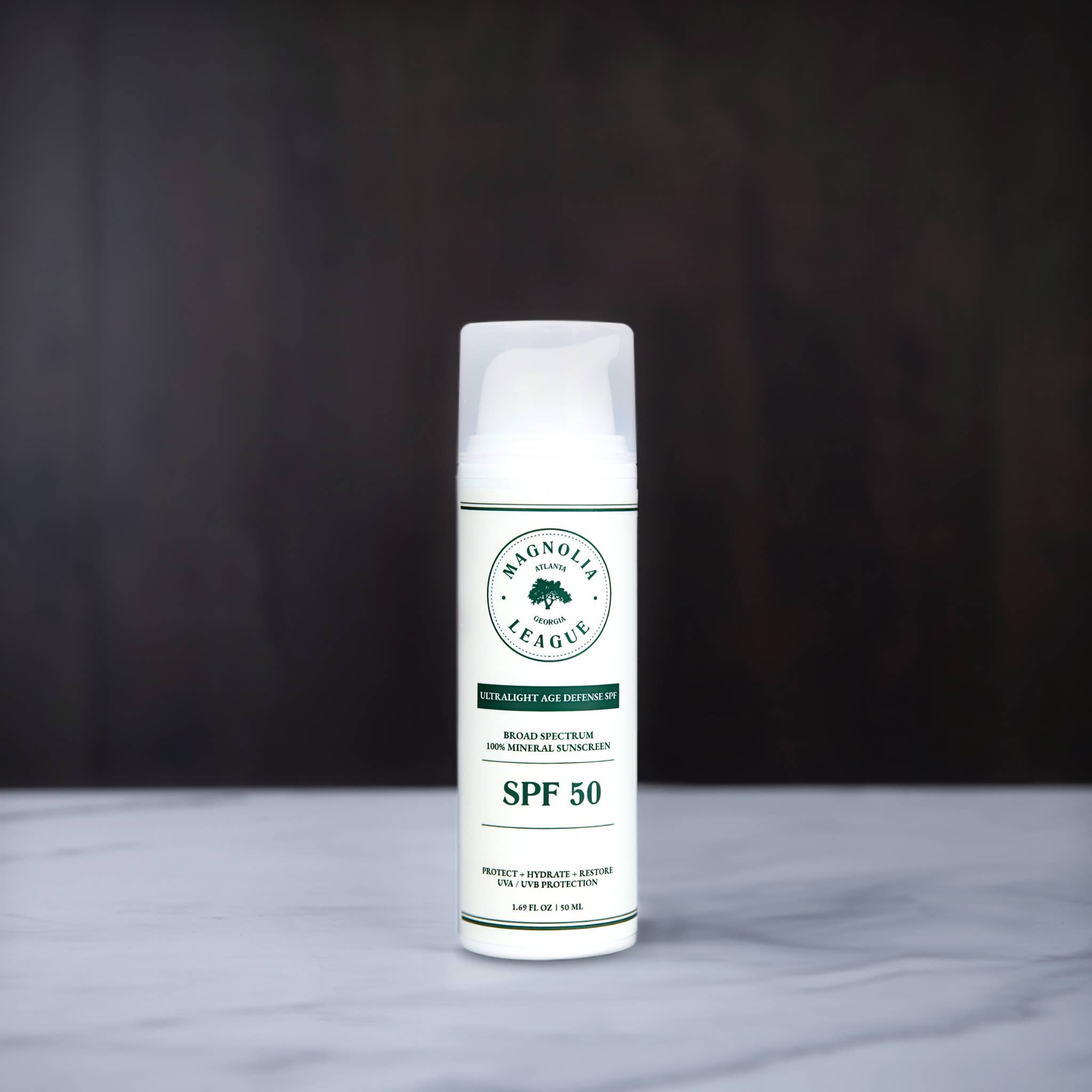 Magnolia League - Wholesale Sunscreen - Ultralight Age Defense SPF