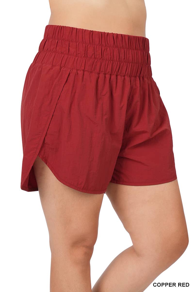 42POPS - Wholesale Athletic Shorts - Women's - `. Windbreaker shorts w/ lining & mesh pocket11