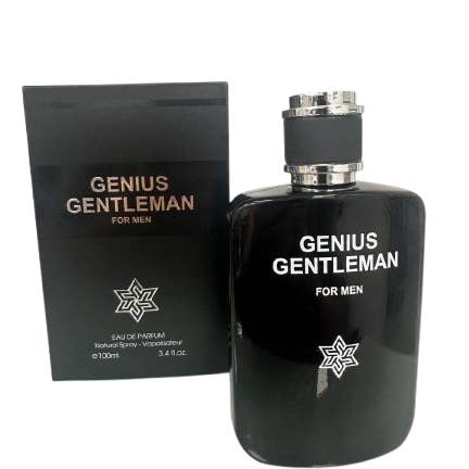 Genius Gentleman 3.4 oz EDP for Men by Fragrance Couture for wholesale by Daspar