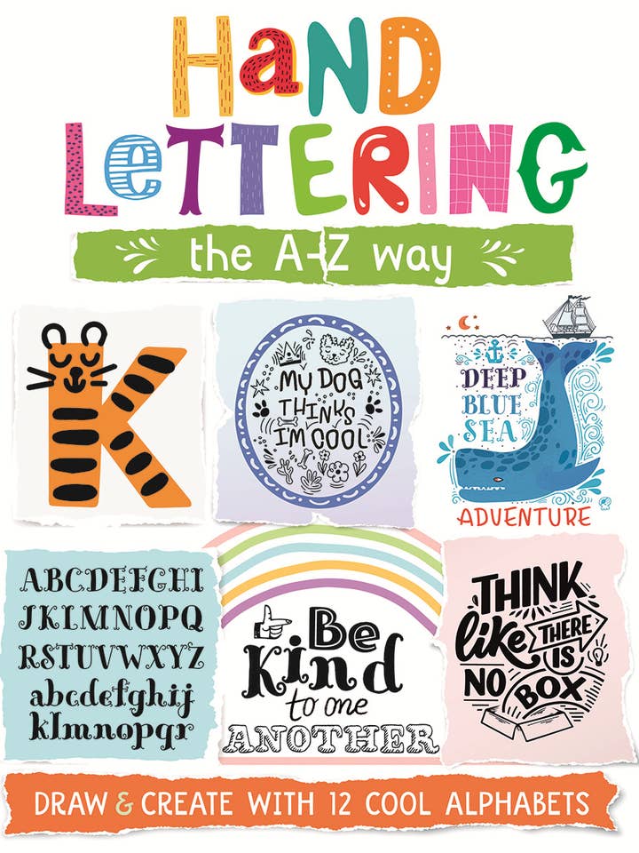 Hand Lettering the A - Z Way for wholesale by EDC Publishing