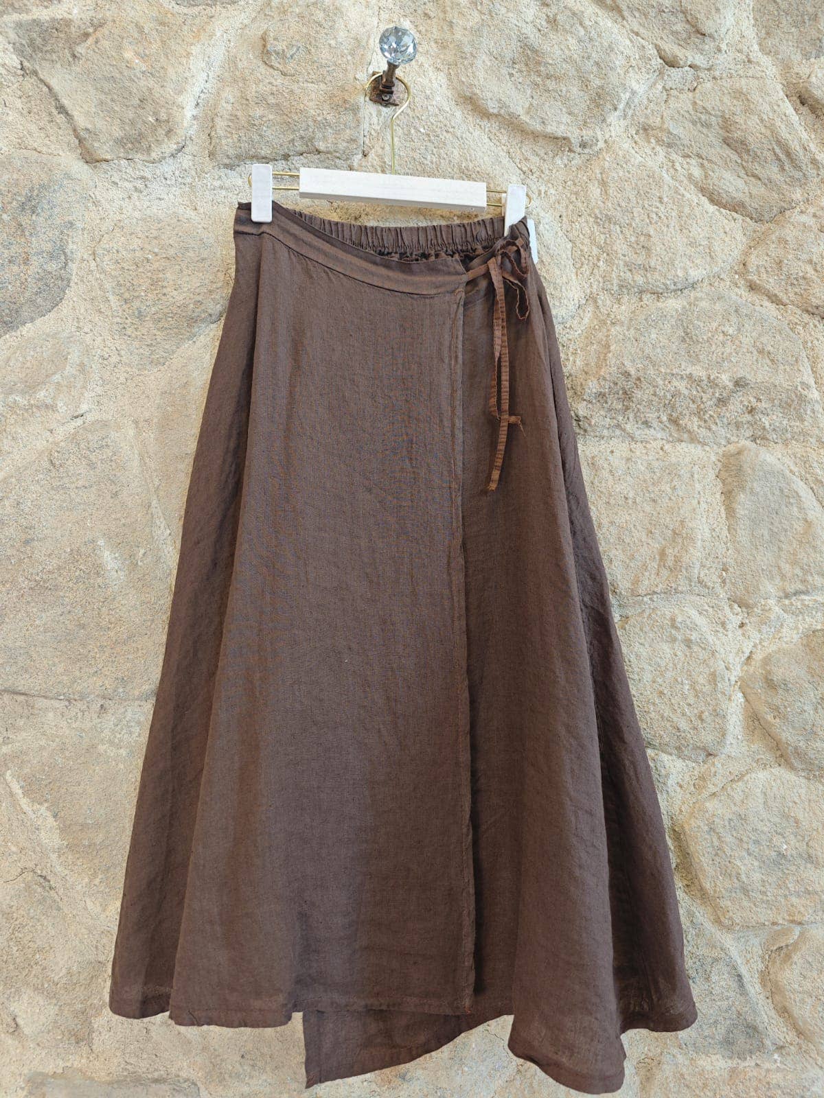 Linen & More - Wholesale Skirt - Women's - REF 6088 100% LINEN SKIRT9