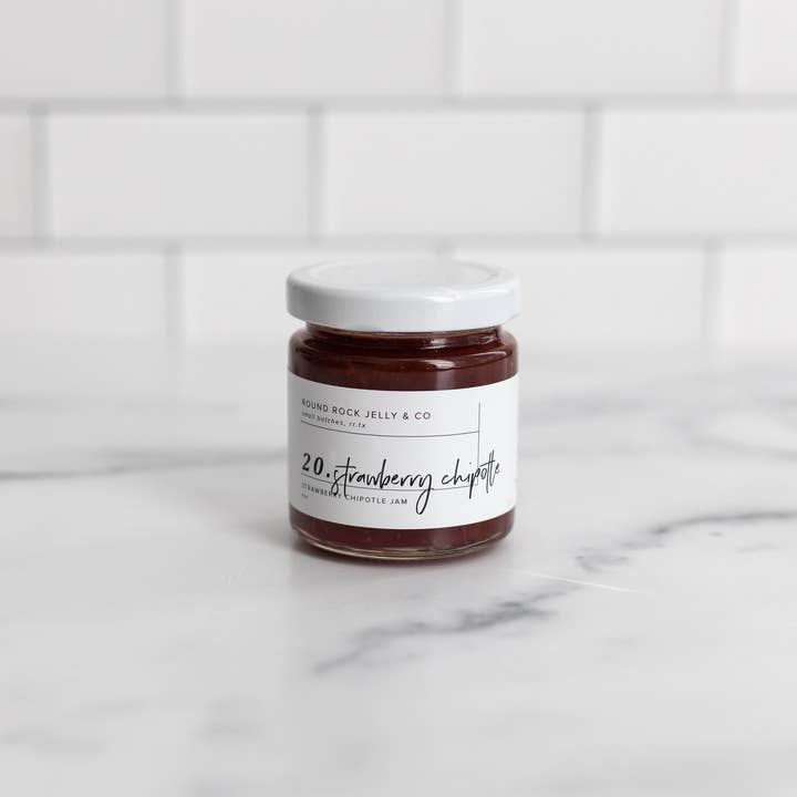 Round Rock Jelly & Co - Wholesale Jam/Jelly - Strawberry Chipotle Jam