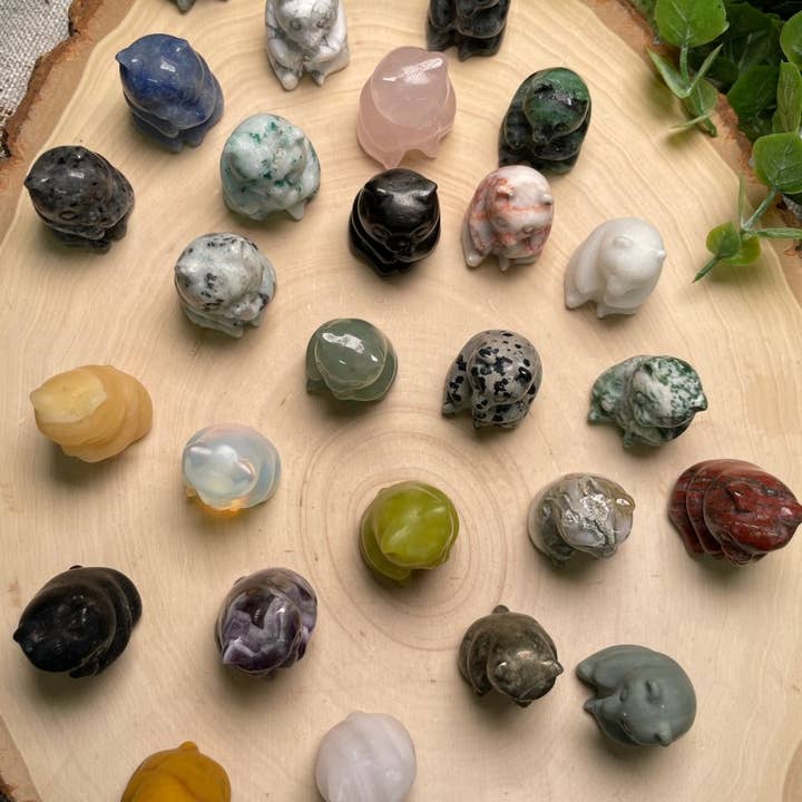 Copper Ashes - Wholesale Spiritual Stone/Crystal - Crystal Panda Bear2