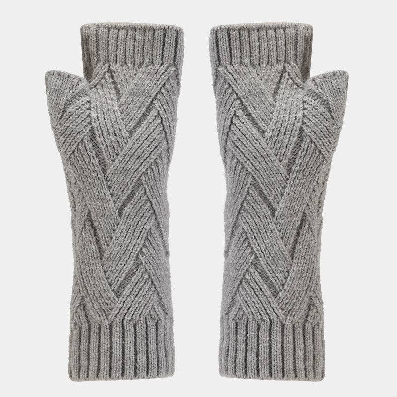 Dipped Shop - Wholesale Winter Accessory Set - Women's - 3PCS Solid Color Twist Hat & Scarf Sets DPHS034414