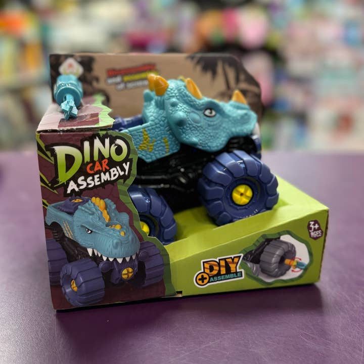 Free Wheel Monster Car Dino Assembly for wholesale by STP