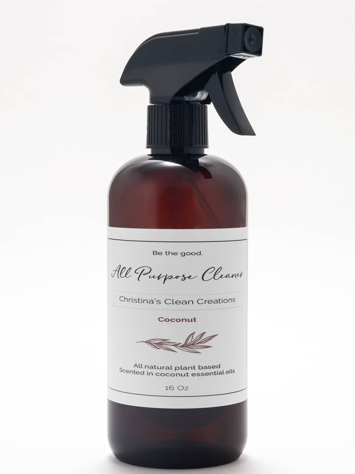 Nettoyant tout usage parfum noix de coco pour la vente par Christina’s Clean Creations