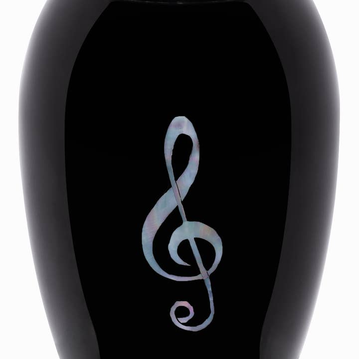 Urne pour adulte Ebony N Ivory pour la vente par Raj Urns