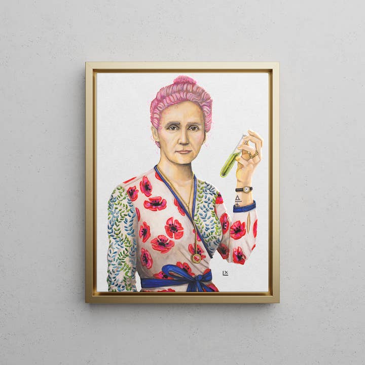 LX Artworks - Wholesale Art print - Marie Curie Canvas Print5