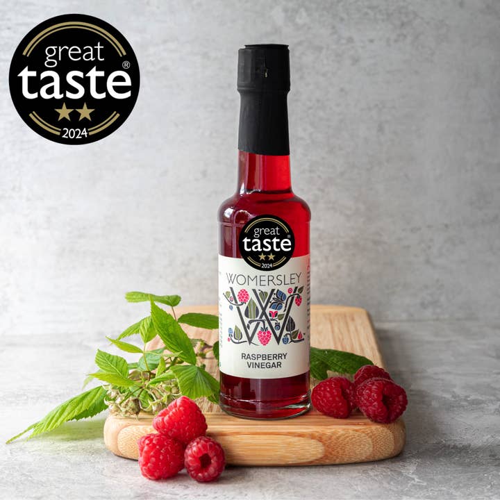 Raspberry Fruit Vinegar / Raspberry Vinegar Salad Dressing for wholesale by Womersley Foods