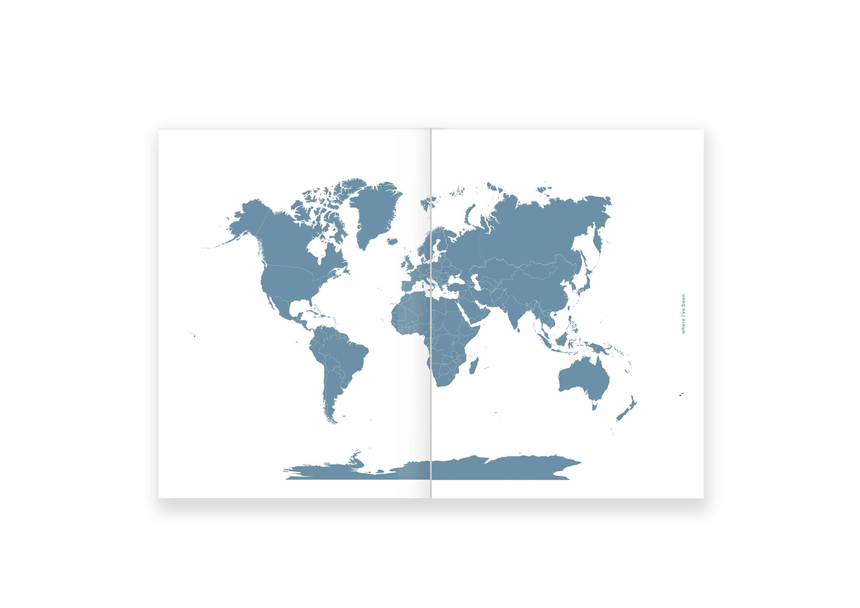 Blue Travel Journal for wholesale on Faire1