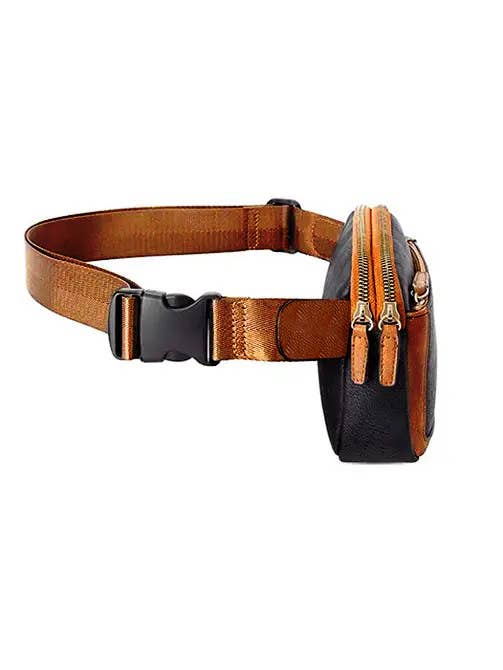 Suhkasana - Wholesale Crossbody Bag - Women's - Black Adjustable Strap Mini PU Leather Crossbody Bag4