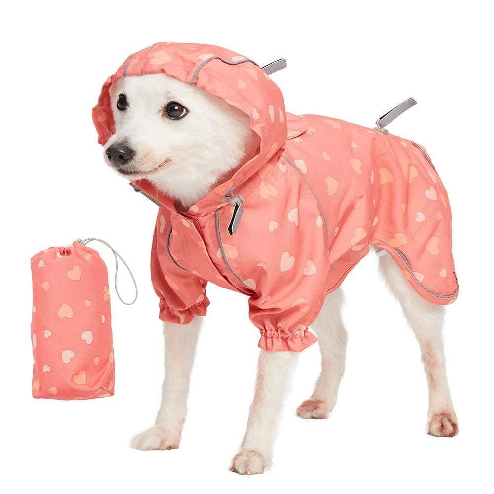 Blueberry Pet - Wholesale Pet Raincoat - Dog - 3 Colors, 2 Legs Reflective Dog Raincoat0