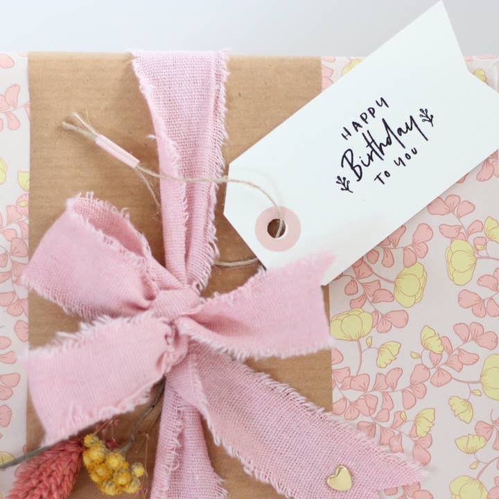 Der kleine Sperling - Vendita all'ingrosso Timbro in gomma/decorativo - Timbro HAPPY Birthday TO YOU | Timbro compleanno | Fai da te biglietto di compleanno