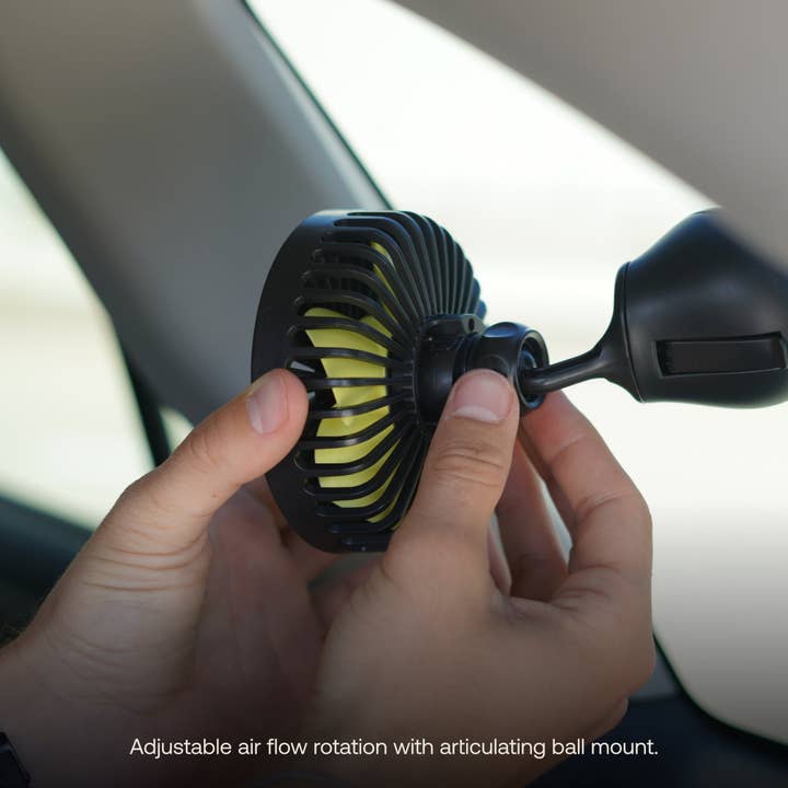 Luno - Venta al por mayor Ventilador eléctrico de mano - Ventilador para acampar en coche2