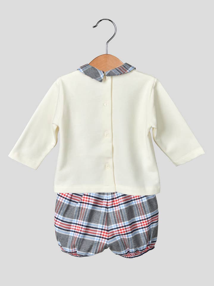 Amorim Gerações, LDA - Vente Ensemble de vêtements – bébé - Ensemble 2 pièces brodé pour garçon AG1903