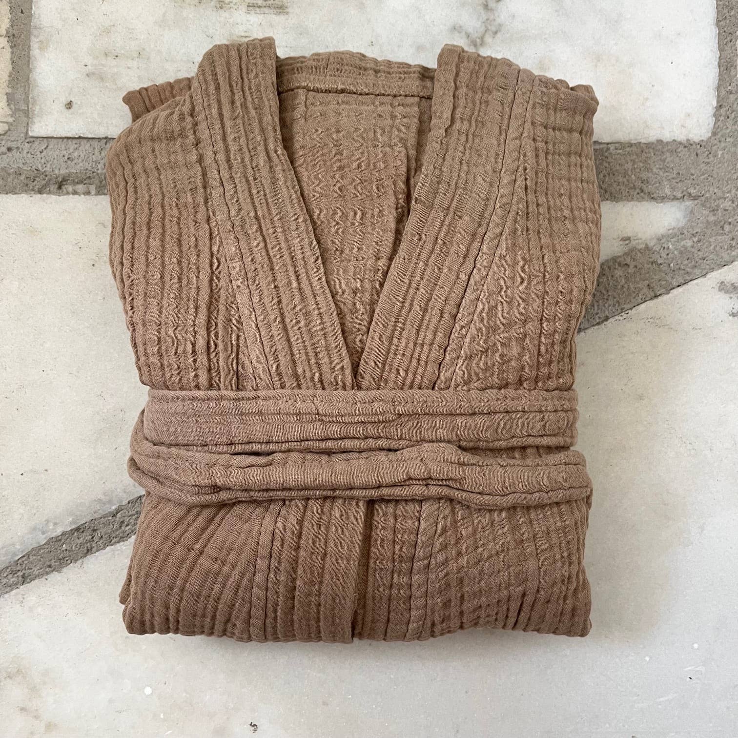 loom.ist - Wholesale Robe - Unisex - Muslin Bathrobe1