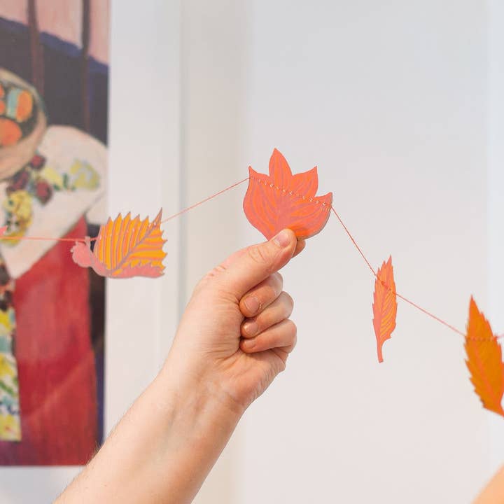 East End Press - Wholesale Bunting/Garland - Autumn Leaves Sewn Garland10