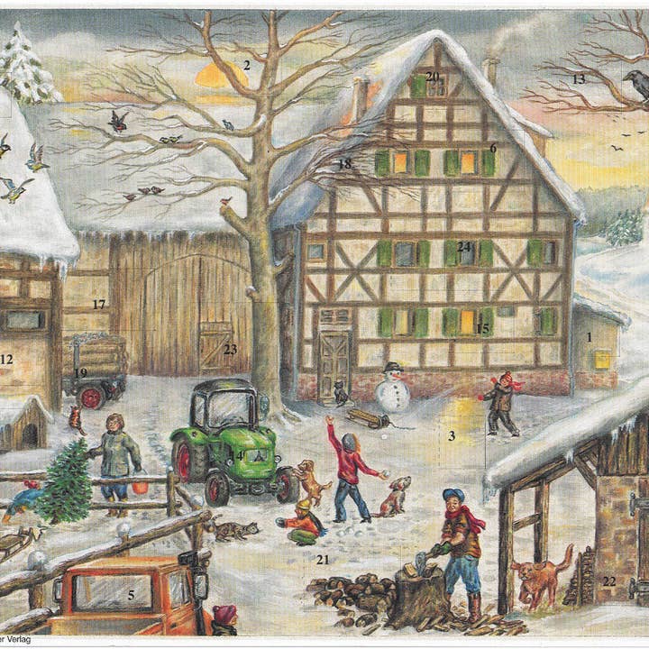 mini adventskalender 489 för wholesale av Richard Sellmer Verlag KG