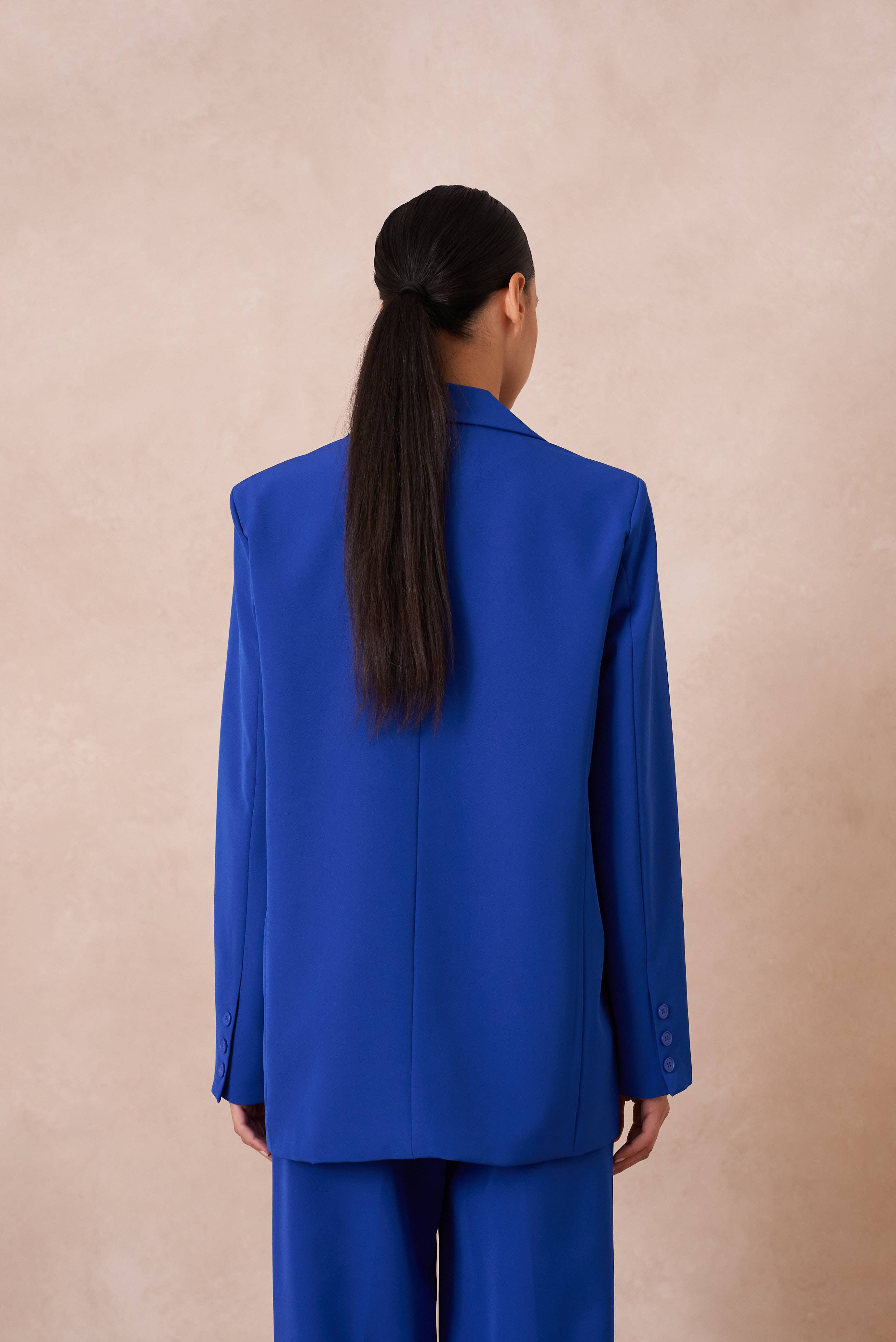 Attentif Paris - Wholesale Suit Jacket - Women's - [Timeless] Solid oversized jacket timeless22