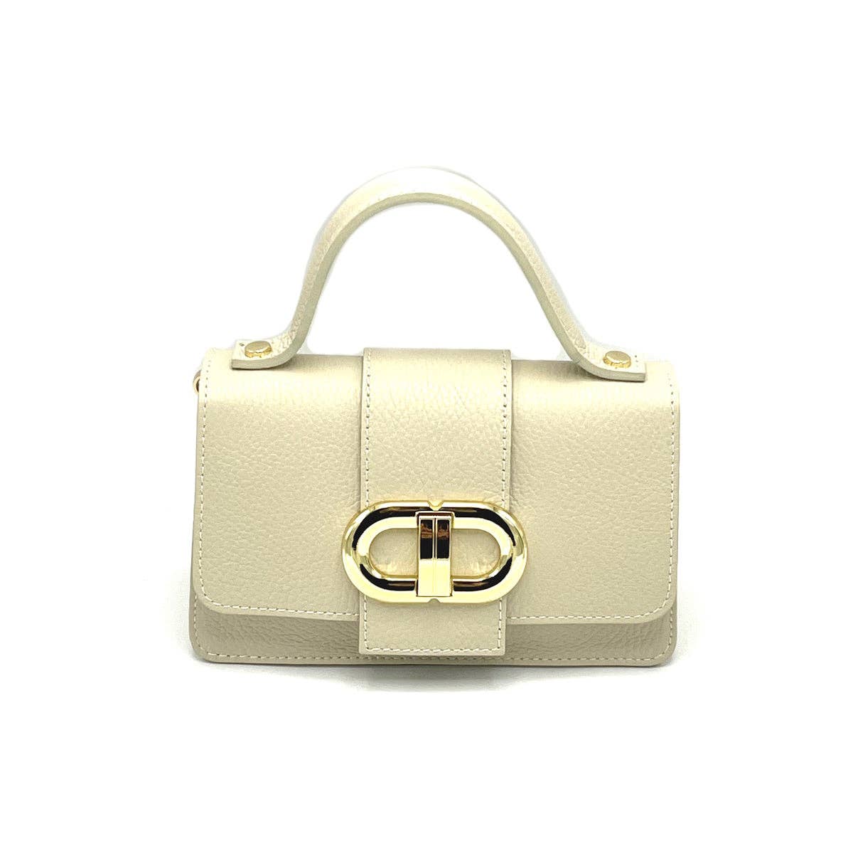 Suie Valentini srl – Großhandel Schultertasche – Damen – Echte Leder-Umhängetasche, MINI-Größe, Made in Italy, Art. 1124134