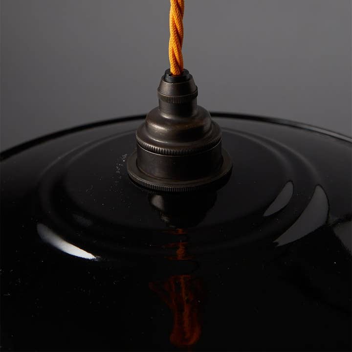 We Are Nook - Wholesale Lamp Shade - European Enamel Lamp Shade Black2