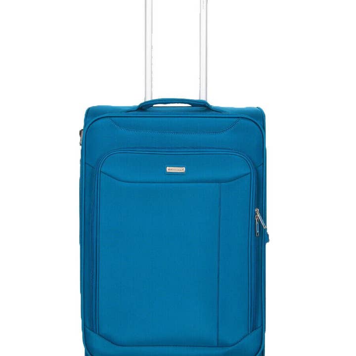 Infinity Leather (Upperclass Fashions Ltd) – wholesale Luggage – Soft Lightweight Dual 4 Wheel Suitcase Luggage