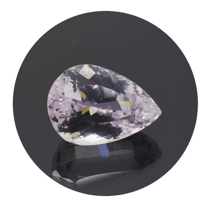 13.09 ct Kunzite Pear (Tear) for wholesale by Naturjoya