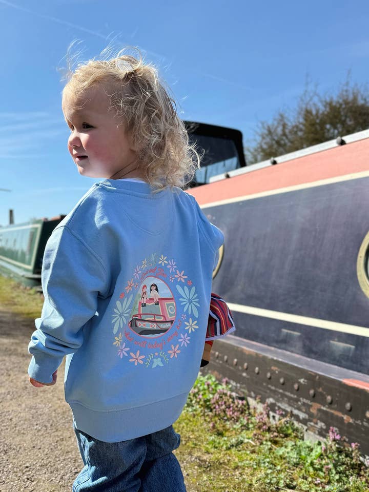 Rosie & Jim Inspired Organic Cotton Childrens Sweatshirt for wholesale by Morning Club Clothing