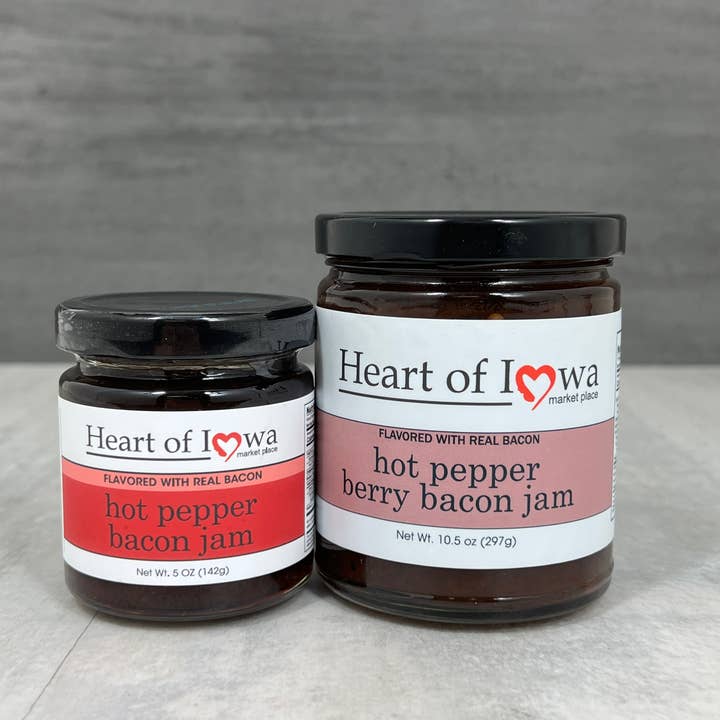 Heart of Iowa Market Place - Wholesale Jam/Jelly - Heart of Iowa Bacon Jams2