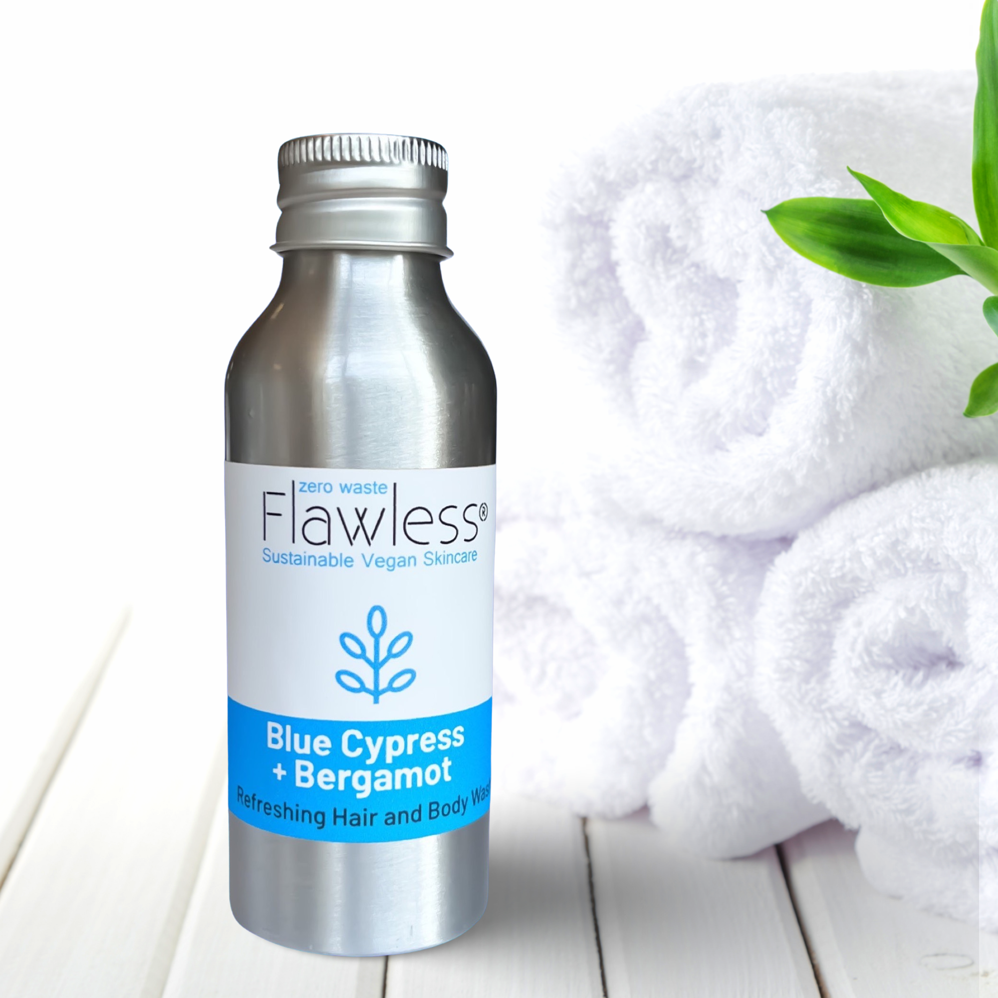 Flawless - Wholesale 2-in-1 Shampoo & Body Wash - Men's - Cypress & Bergamot - Hair and Body Wash for Men6