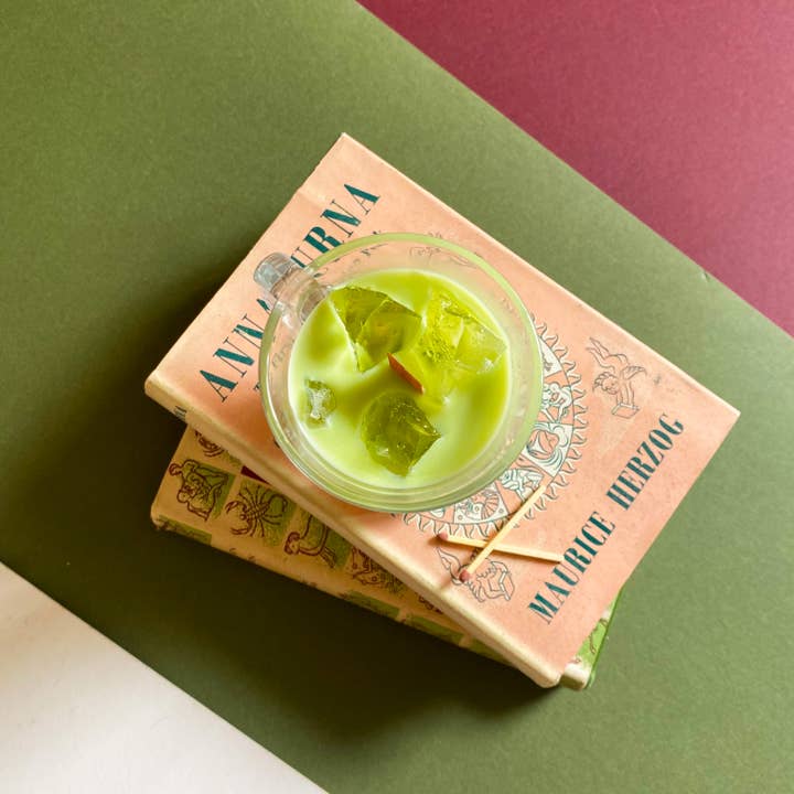Afewhometruths – wholesale Jar/filled candle – Matcha Inspired Scented Candle 2