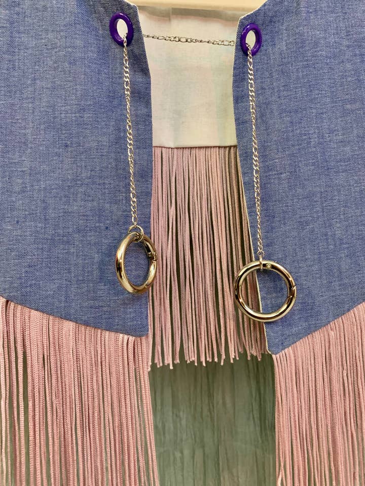 Shop Journal Vintage - Wholesale Shirt - Women's - Fringe chain detachable collar11