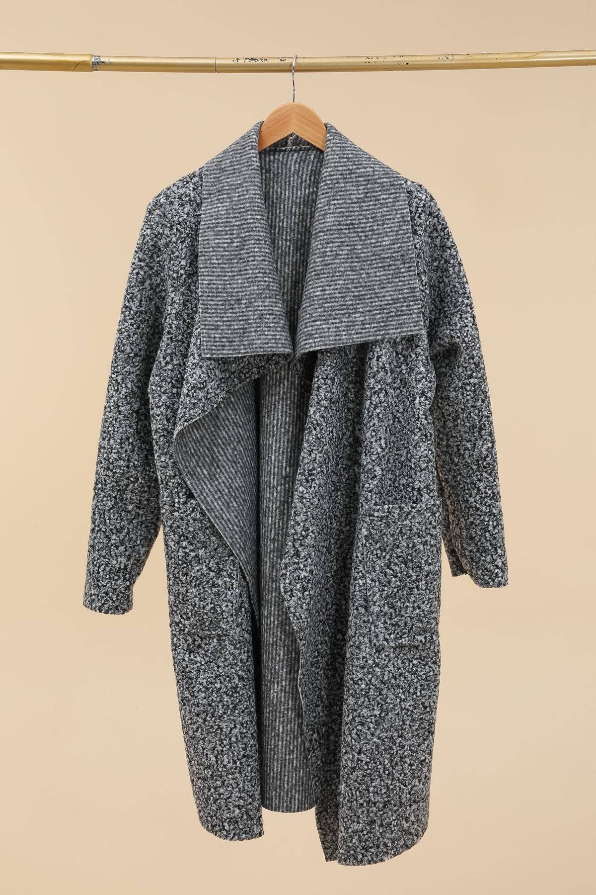 la maison des fibres naturelles - Wholesale Varsity-/honkbaljacks - Dames - Bouclé jas 22153 van 100% polyester3