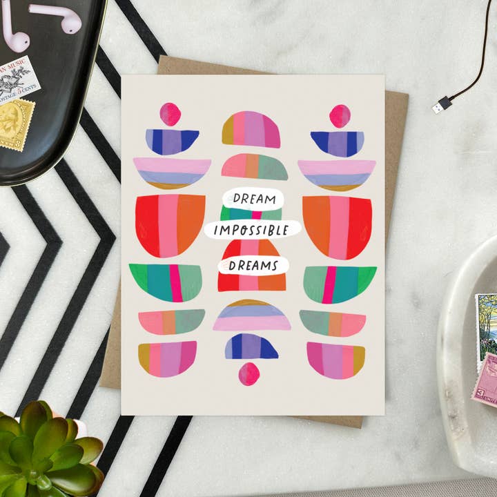 Barone and Co. - Wholesale Birthday Card - Dream Impossible Dreams Birthday Card
